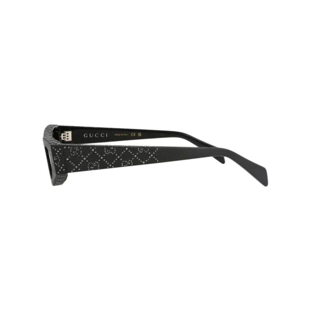 Gucci Cat Eye-Frame Recycled Acetate Sunglasses Black Womens